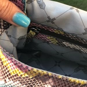Aimee krestenberg snakeskin handbag